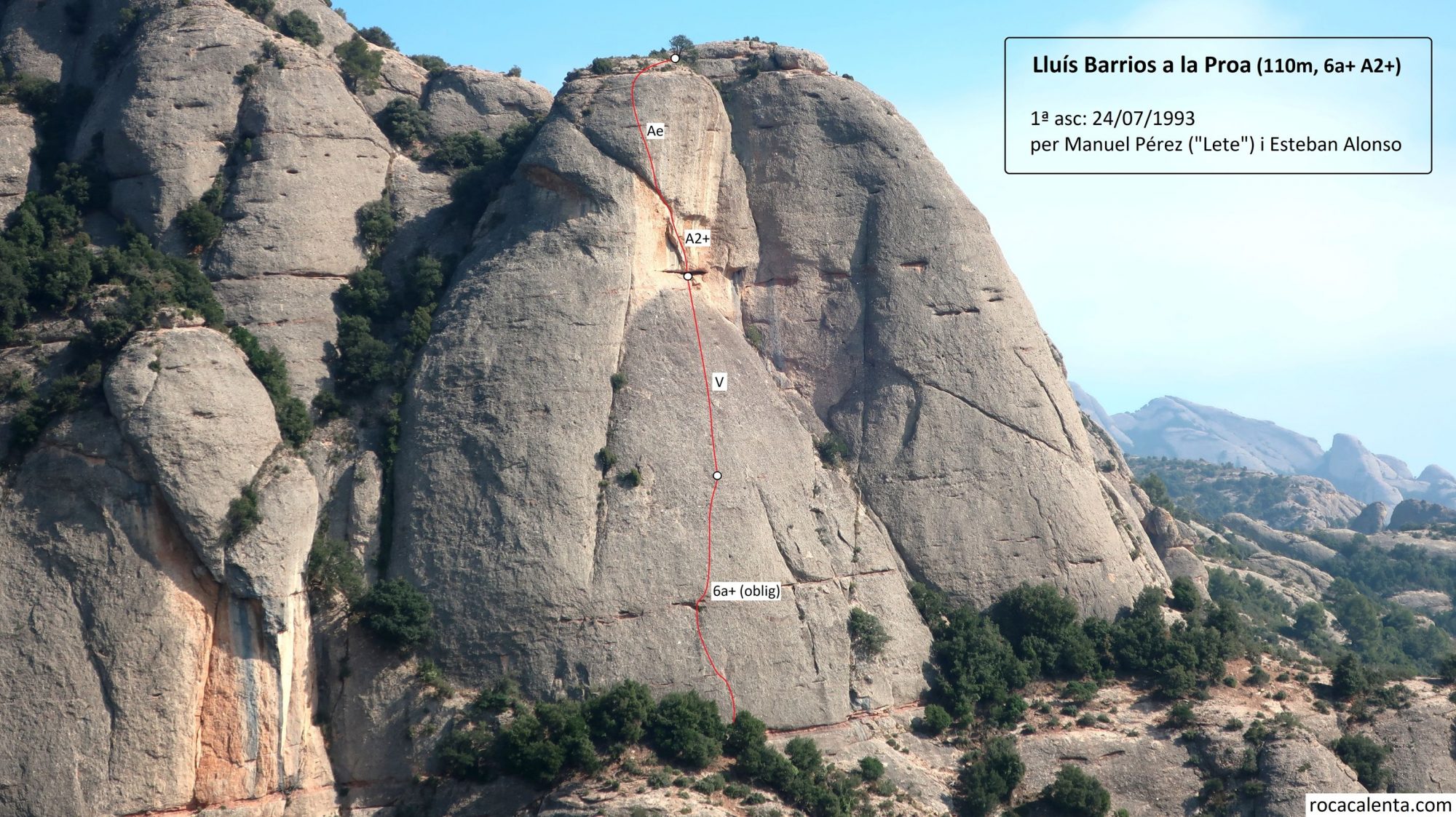 Lluis Barrios A La Proa Montserrat Roca Calenta