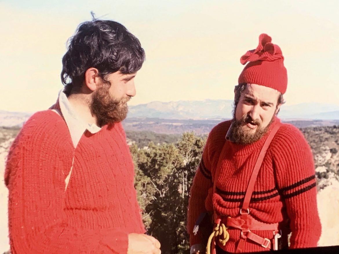 Gabriel Balcells i Ramon Reynal (Foto cortesia de Manel Punsola). Any 1974