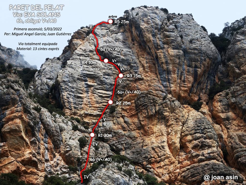 Eva Solans a les Roques del Pelat (Vilanova de Meià) – Roca Calenta