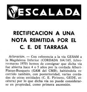 Revista Cordada any 1971