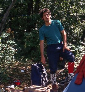 16/08/1975 Pere Camins a Chamonix (Foto cortesia de Xavier Cabré)